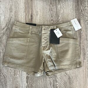 J Brand Khaki Utility Shorts